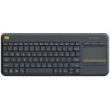 Logitech Wireless Touch Keyboard K400 Plus billentyű - fekete #1