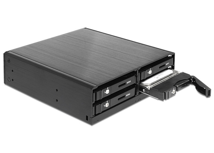 Delock 5.25"-es mobilkeret 4 x 2.5"-es SATA HDD/SSD-hez #1