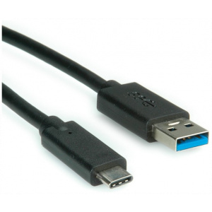USB (C) – USB (A) (M/M) kábel 0,5m Roline #1