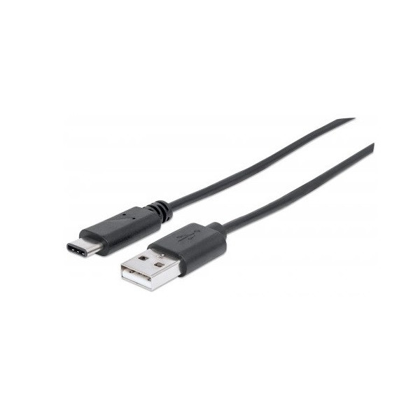 USB (C) – USB (A) (M/M) kábel 1m Manhattan #1