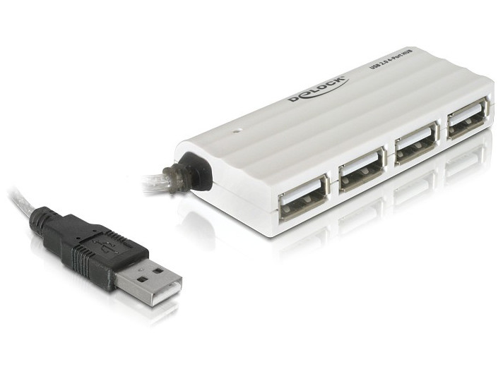 4-portos USB HUB (passzív) DeLock - (USB 2.0) #1