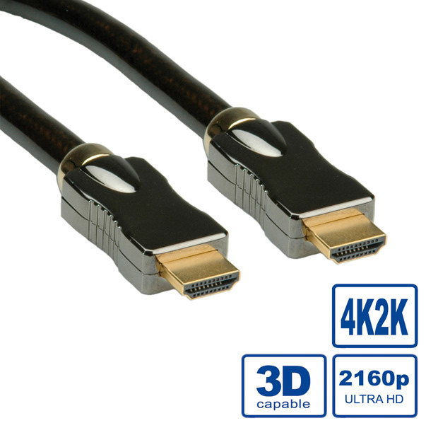 HDMI-HDMI (M) kábel 3m UHD szabvány (Roline) #1