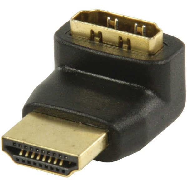 Nedis HDMI toldó könyök (M/F) L alakú, 270°-os #1