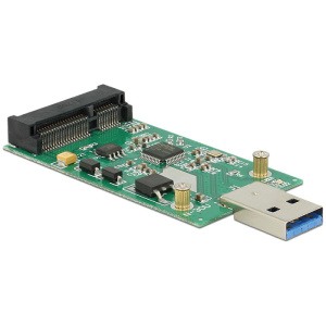 Delock USB 3.0 Type-A > mSATA (full size) átalakító #1