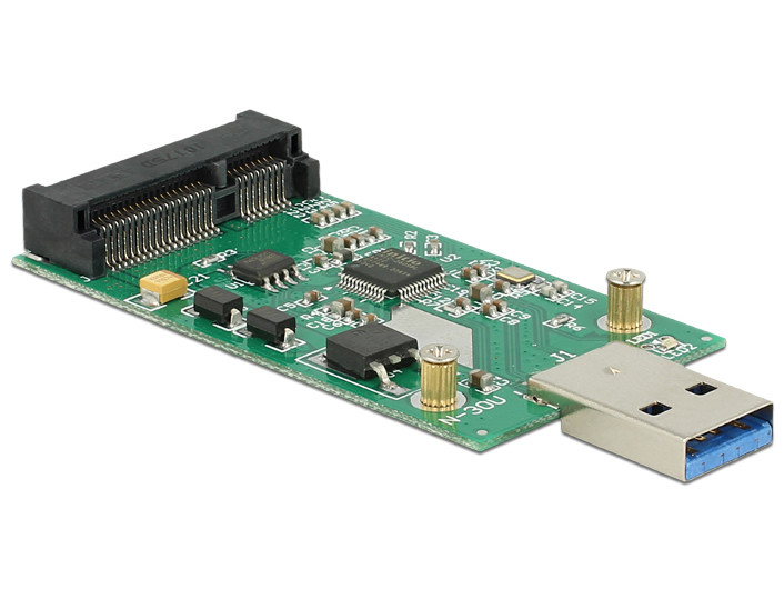 Delock USB 3.0 Type-A > mSATA (full size) átalakító #1