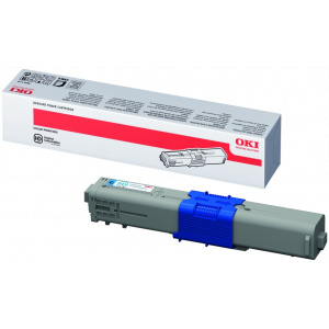 OKI C310/330/510/530 toner (44469706) cián #1