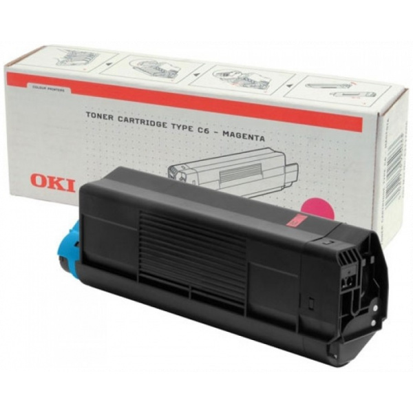 OKI C5100/C5300/C5400 toner (42127406) magenta Type-C6 #1