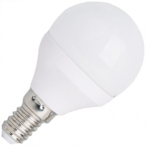Optonica LED fényforrás, gömb (E14 foglalat) - 320 lumen - hideg fehér #1