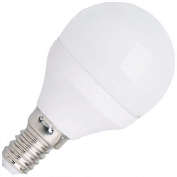 Optonica LED fényforrás, gömb (E14 foglalat) - 320 lumen - hideg fehér #1