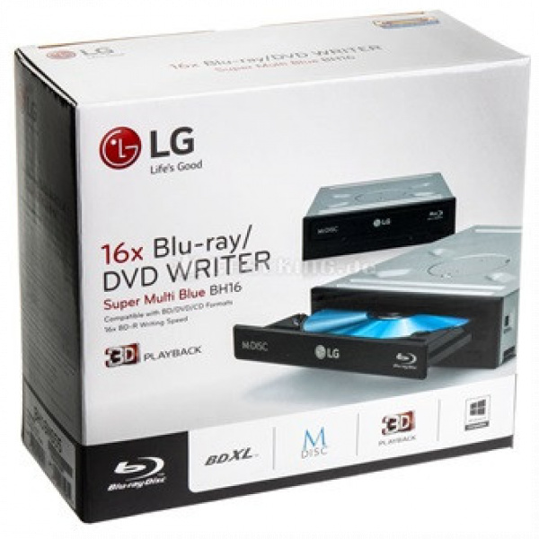 LG BH16NS55 Blu-Ray író dobozos SATA fekete #4