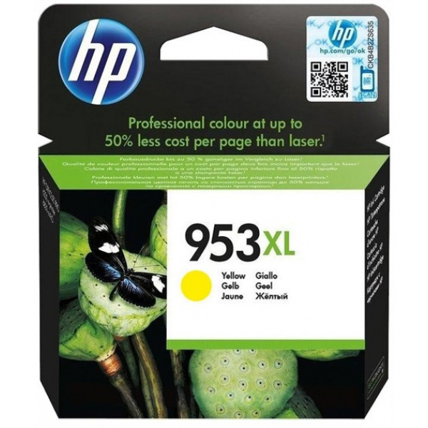HP F6U18AE patron (953XL) sárga #1