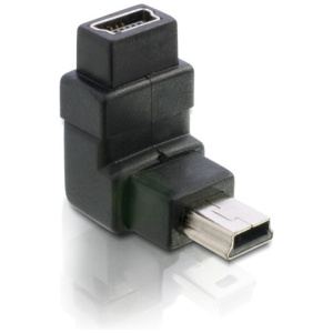 Delock Mini USB 2.0 toldó könyök (90°) #1