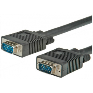 VGA (DSUB) switch kábel (M/M) 6m (árnyékolt) Roline #1