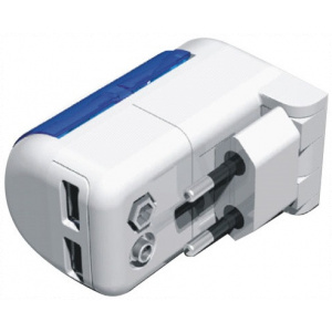 Bricolux 5-in-1 multifunkciós töltő (USB, hálózat, AA, 9V) #1