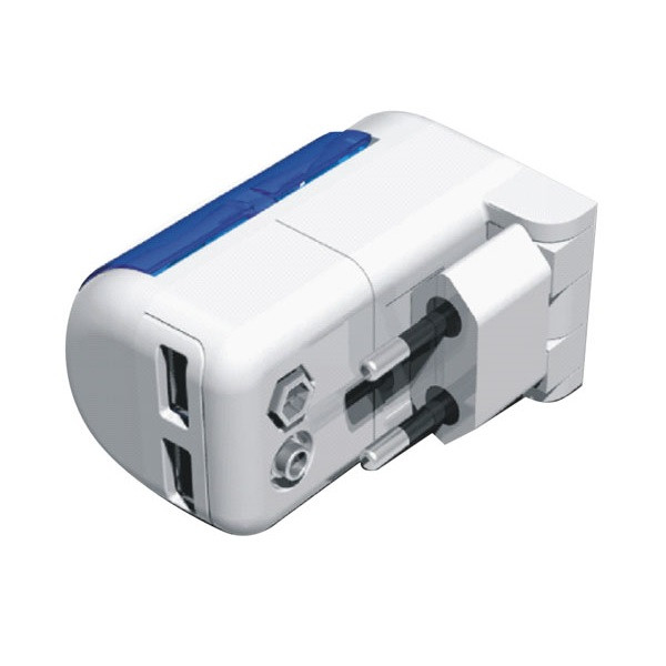 Bricolux 5-in-1 multifunkciós töltő (USB, hálózat, AA, 9V) #1