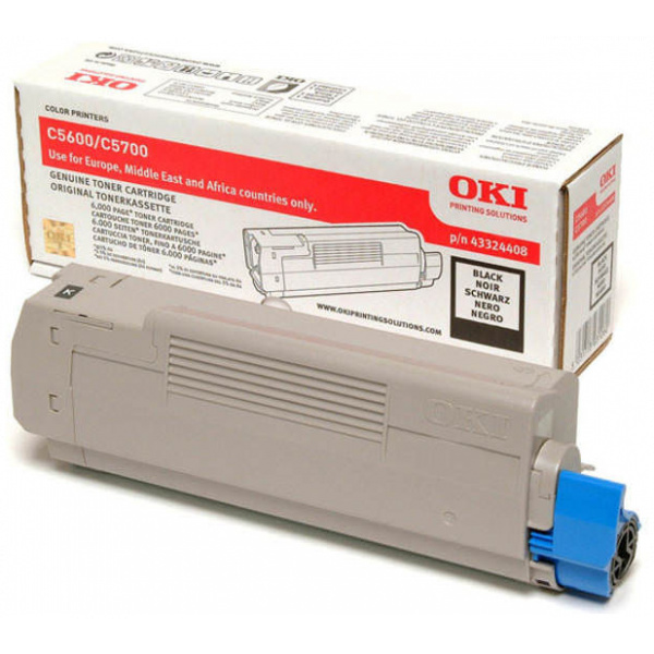 OKI C5600/C5700 toner (43324408) fekete #1