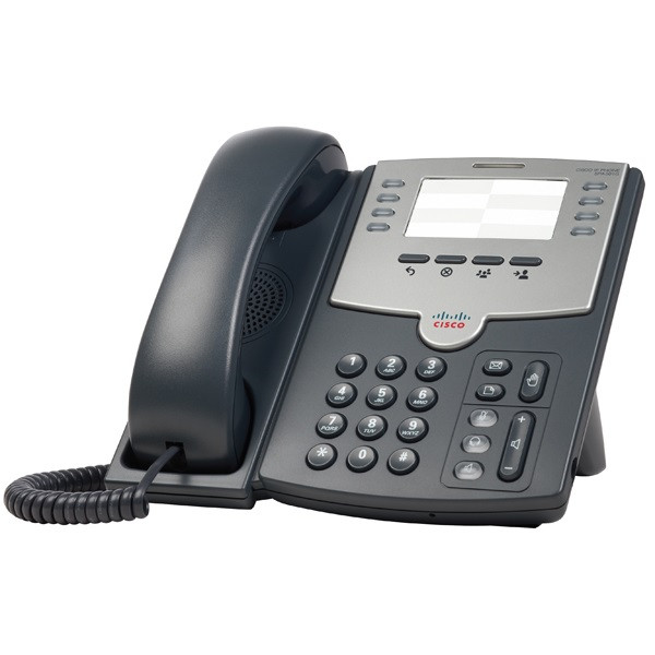Cisco SPA501G 8 vonalas VoIP telefon #1