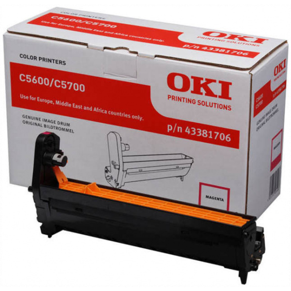OKI C5600/C5700 dobegység (43381706) magenta #1