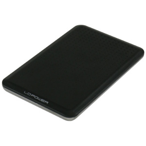 LC Power LC-25BU3 USB 3.0 periféria ház 2,5" SATA HDD-hez (fekete) #1