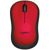 Logitech M220 Silent Wireless Mouse (piros) #1