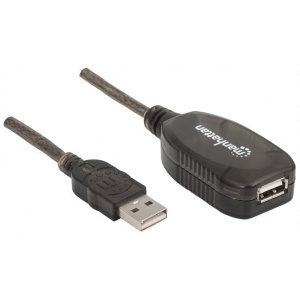 Manhattan USB 2.0 extender kábel, aktív 20m #1