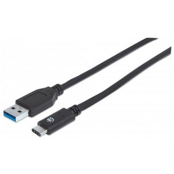 USB (C) – USB (A) (M/M) kábel 1m Manhattan #1