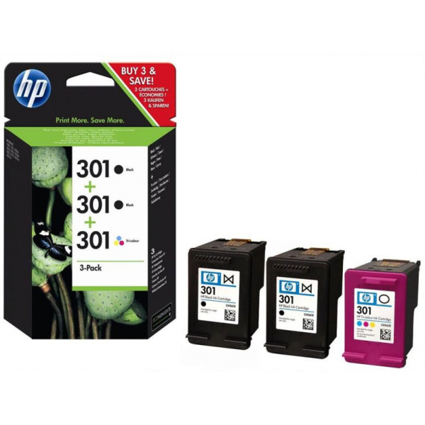HP E5Y87EE Trio szett (301) - 2x fekete+1x színes #1