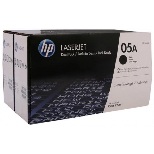 HP CE505D Duo Pack (05A) - 2db #1