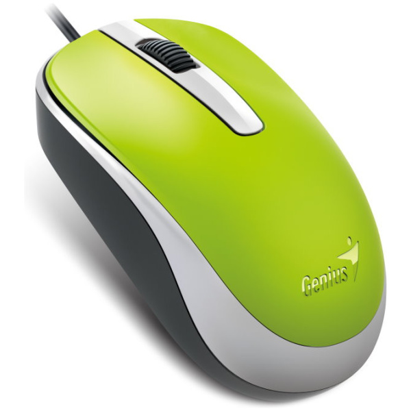Genius DX-120 optikai egér USB (zöld) #1