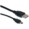 USB 2.0 mini 5-pin kábel 1,8m - Roline #1