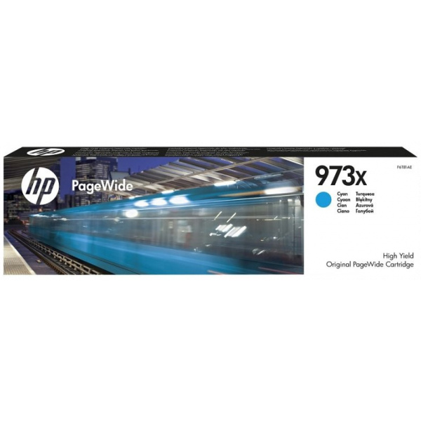 HP F6T81AE patron (973XL) ciánkék #1