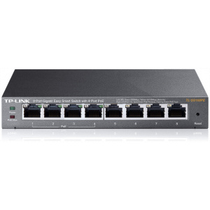 TP-Link TL-SG108PE 8-port Gbit PoE switch 4 PoE porttal #1