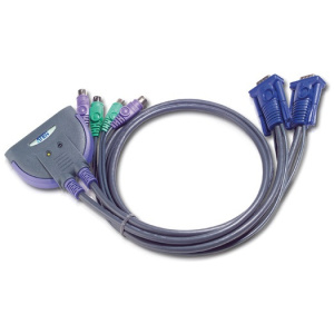 KVM 2 PC átkapcsoló - VGA és PS2 csatlakozókkal ATEN CS62S-AT #1