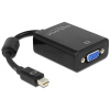 Delock mini DisplayPort > VGA (DSUB) átalakító, 12cm kábellel (fekete) #1