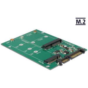 Delock 22 tűs SATA-átalakító > 1 x M.2 + 1 x mSATA #1