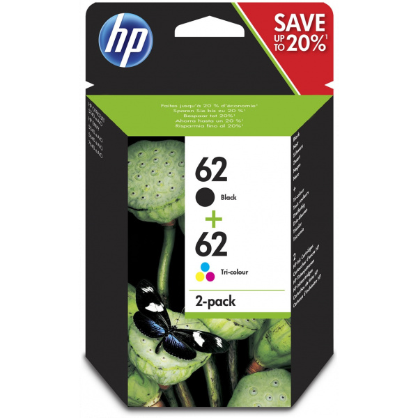 HP N9J71AE patron szett (62) fekete+színes #1