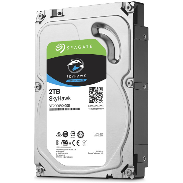 2TB Seagate SkyHawk™ SATA3 HDD 64MB - ST2000VX008 #1