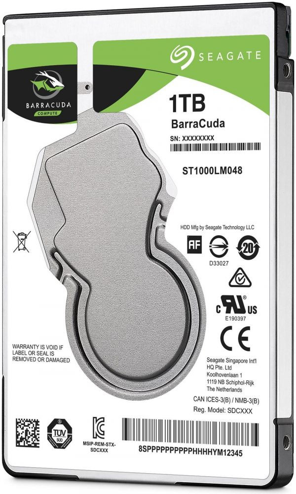 1TB Seagate Barracuda HDD 5400 rpm SATA, 128MB, 7mm 2,5" #1