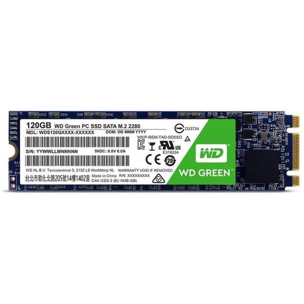 120GB WD Green SSD - M.2 (SATA) - 6GB/s #1