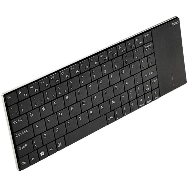 Rapoo E2710 Wireless Touchpad Keyboard billentyűzet (fekete) #1