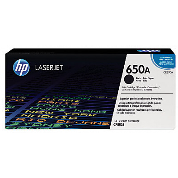 HP CE270A toner (650A) #1