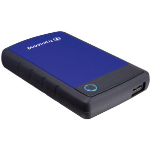 1TB Transcend StoreJet© 25H3 USB-s HDD USB3.0 (ütésálló) - kék #1