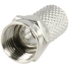 Antenna F csatlakozó dugó, krimpelhető (7 mm) #1