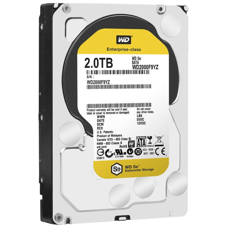 2TB WD Gold - SATA3 HDD 128MB - WD2005FBYZ #1