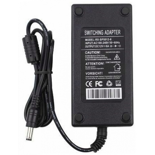 Biztonsági kamera táp 12V / 6A (EonBoom) #1
