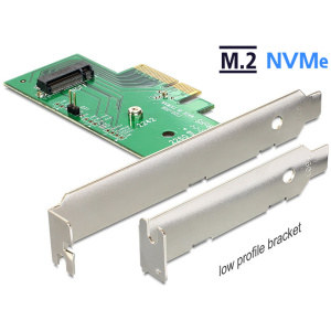 Delock PCI Express x4 Kártya > 1 x belső M.2 SSD-hez #1