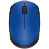 Logitech M171 Wireless Mouse (fekete-kék) #1