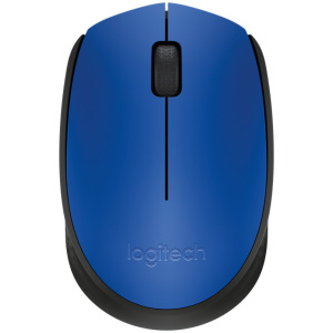 Logitech M171 Wireless Mouse (fekete-kék) #1
