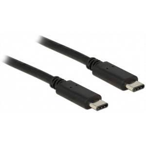 USB 2.0 (C) – USB 2.0 (C) (M/M) kábel 0,5m Delock #1