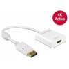 Delock DisplayPort > HDMI 4K aktív átalakító, 20cm kábellel #1
